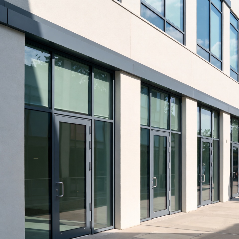 Commercial Aluminium doors